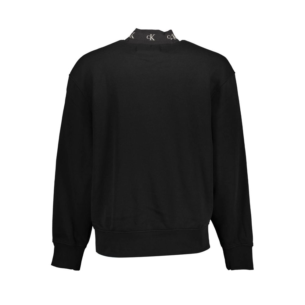 Calvin Klein Nero Cotton Men Sweatshirt | Regal Royce