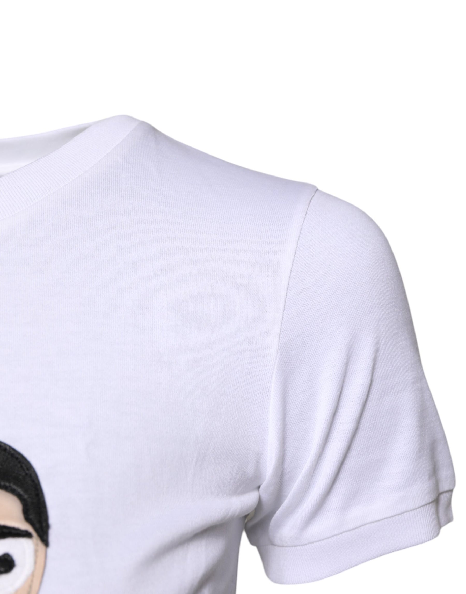 Dolce & Gabbana White Cotton #DGFAMILY Embroidery T-shirt | Regal Royce