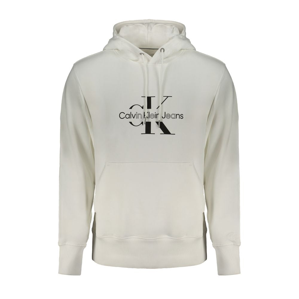 Calvin Klein White Cotton Men Sweater | Regal Royce