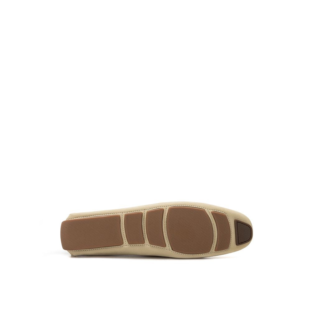 Bally Beige Leather Moccassin | Regal Royce
