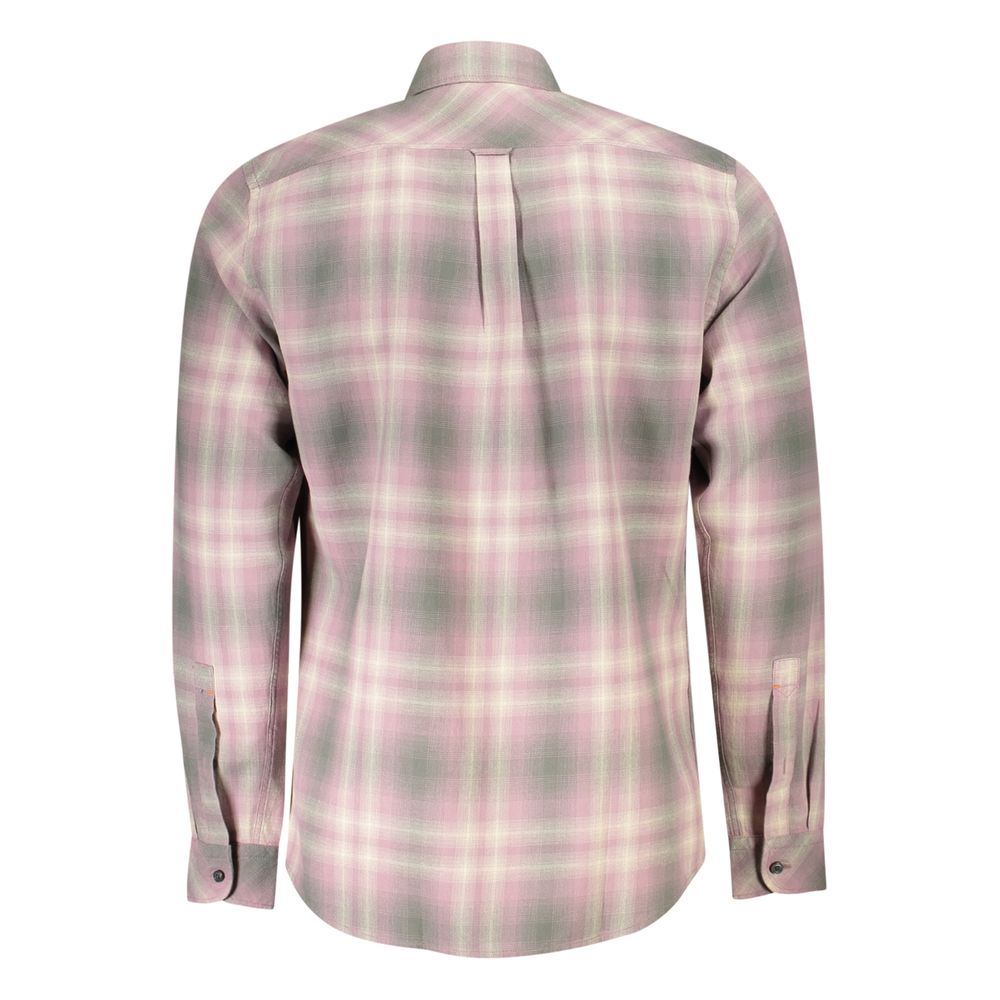 Hugo Boss Pink Cotton Men Shirt | Regal Royce