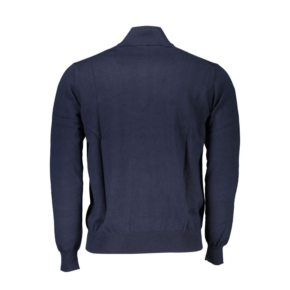 Harmont & Blaine Blue Cotton Men's Sweater | Regal Royce