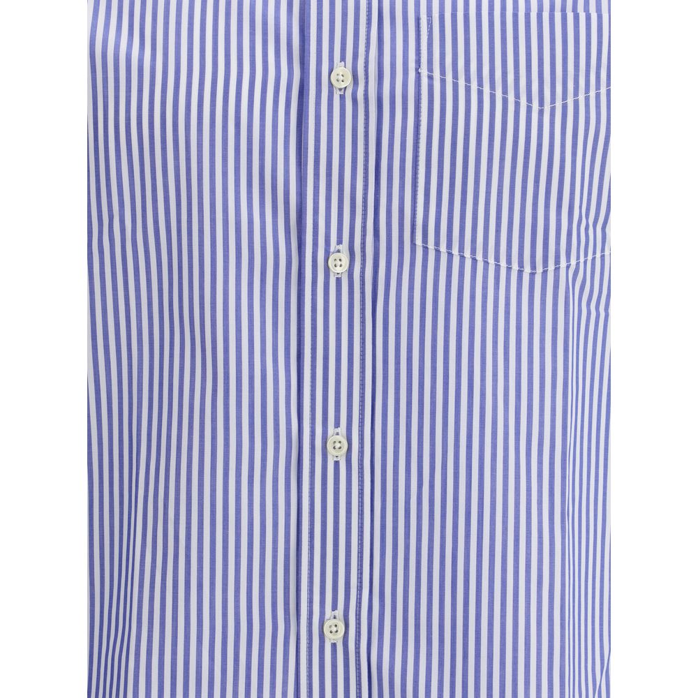 Deperlu Blue Cotton Pattern Shirt | Regal Royce