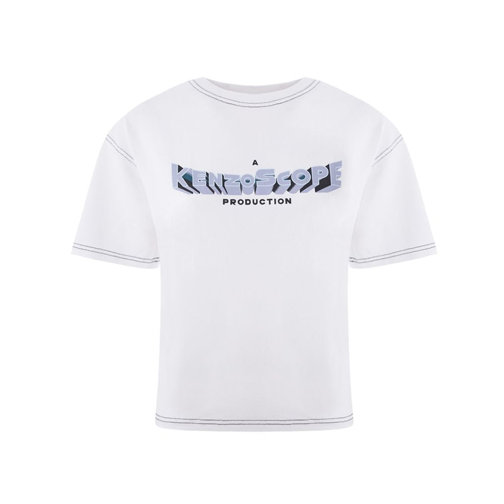 Kenzo White Cotton T-Shirt | Regal Royce