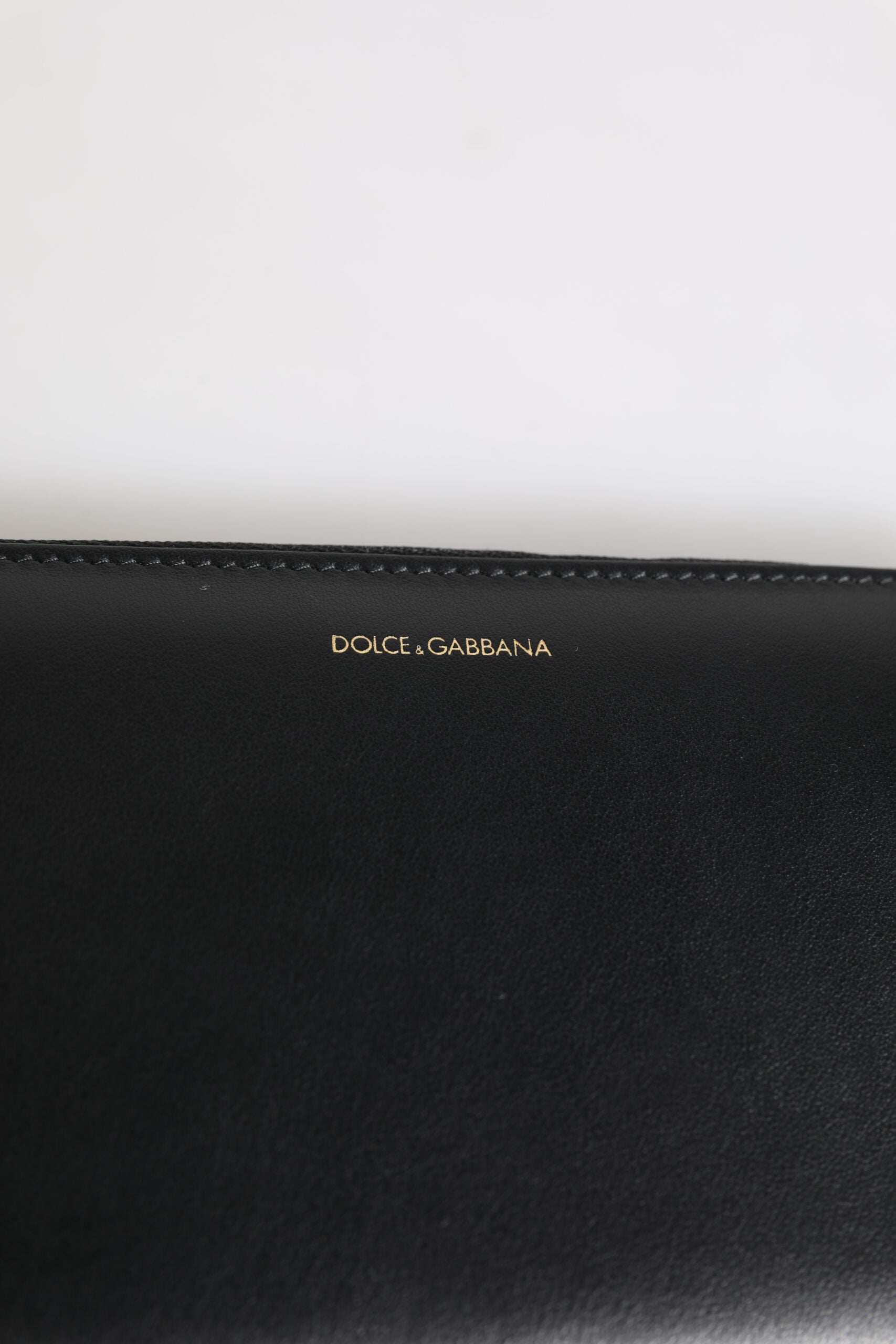 Dolce & Gabbana Black Blue Exotic Leather Embossed Continental Wallet | Regal Royce