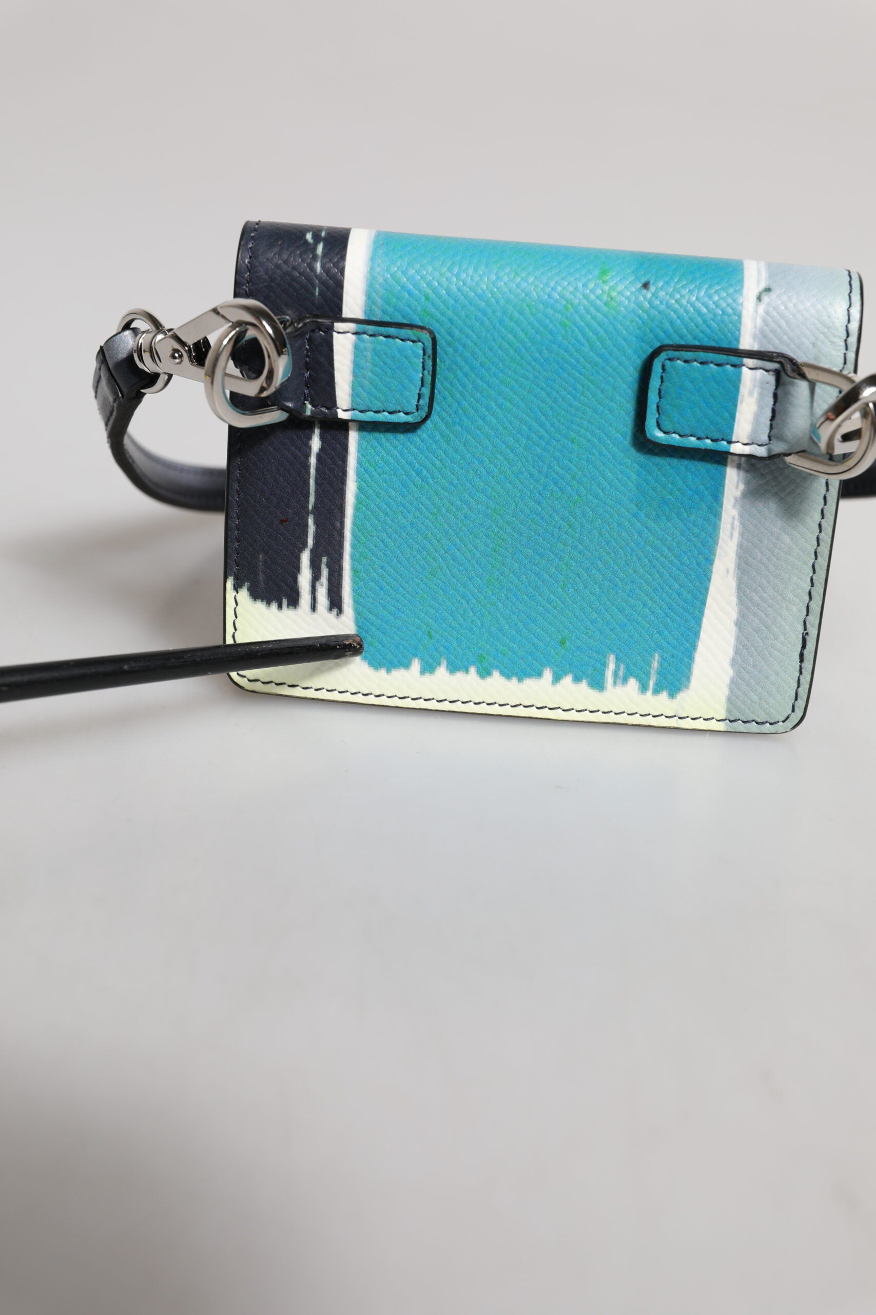 Dolce & Gabbana Multicolor Leather DG Logo Bifold Card Holder Wallet | Regal Royce