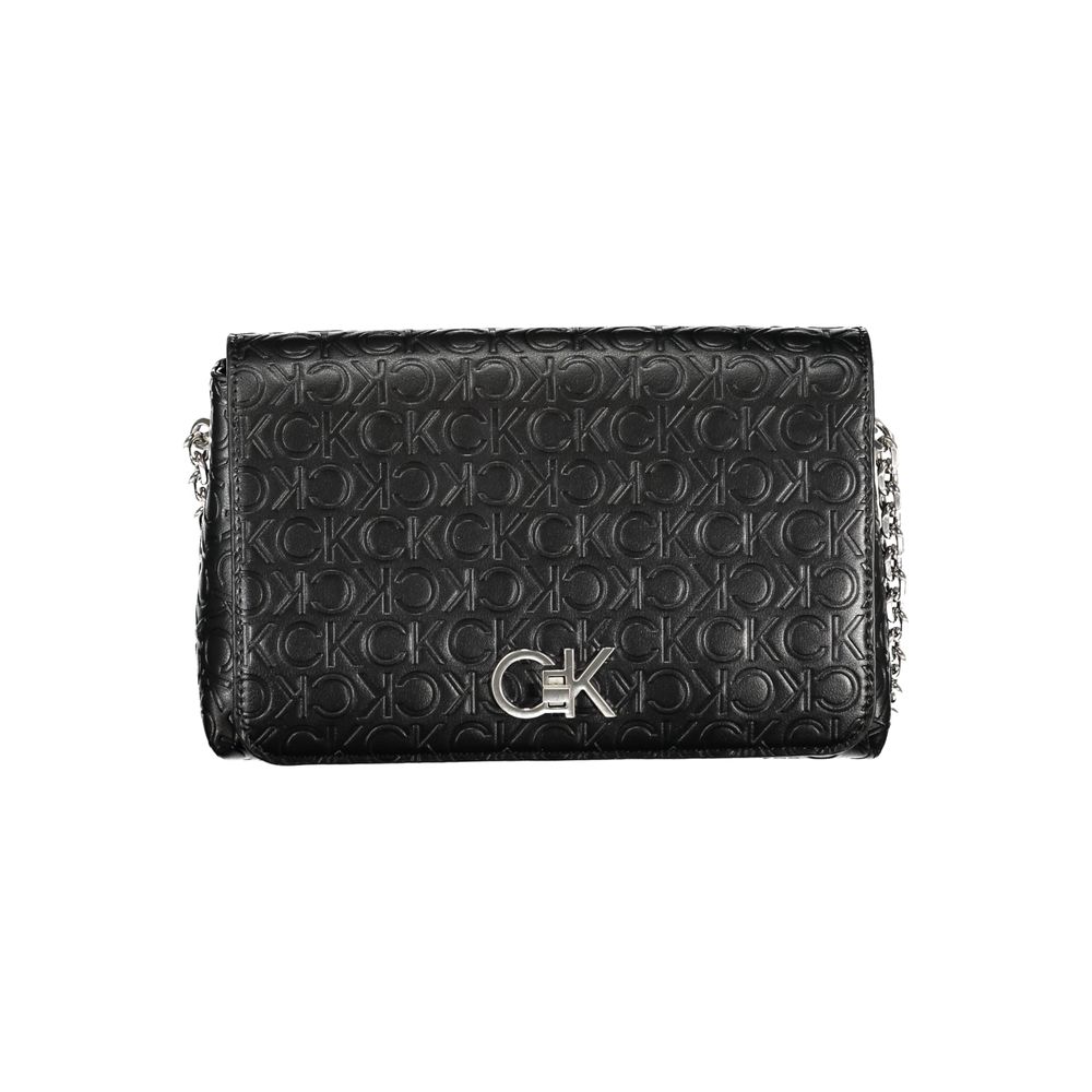 Calvin Klein Black Polyester Women's Shoulder Bag | Regal Royce
