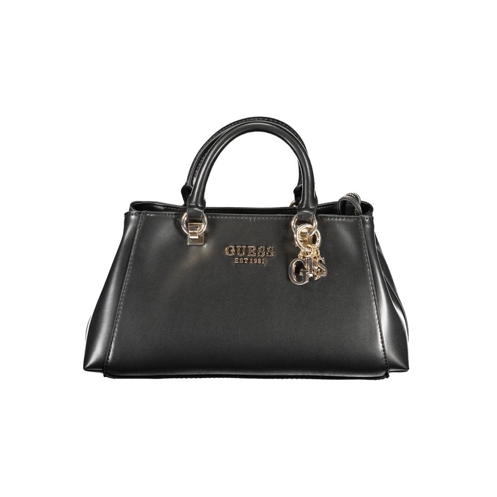 Guess Jeans Nero Poliuretano Women Handbag | Regal Royce