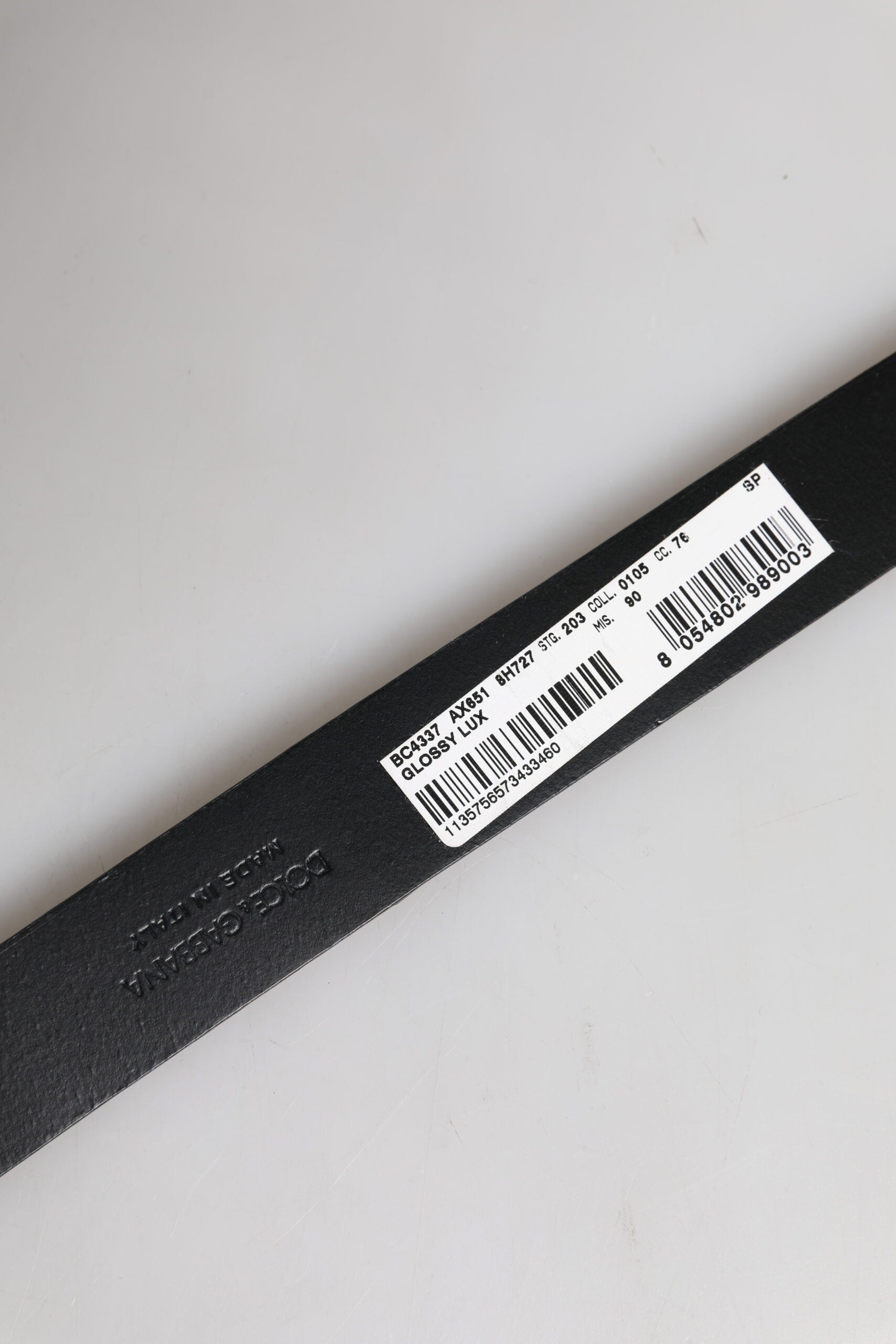 Dolce & Gabbana Brown Leather Classic Metal Logo Buckle Belt | Regal Royce