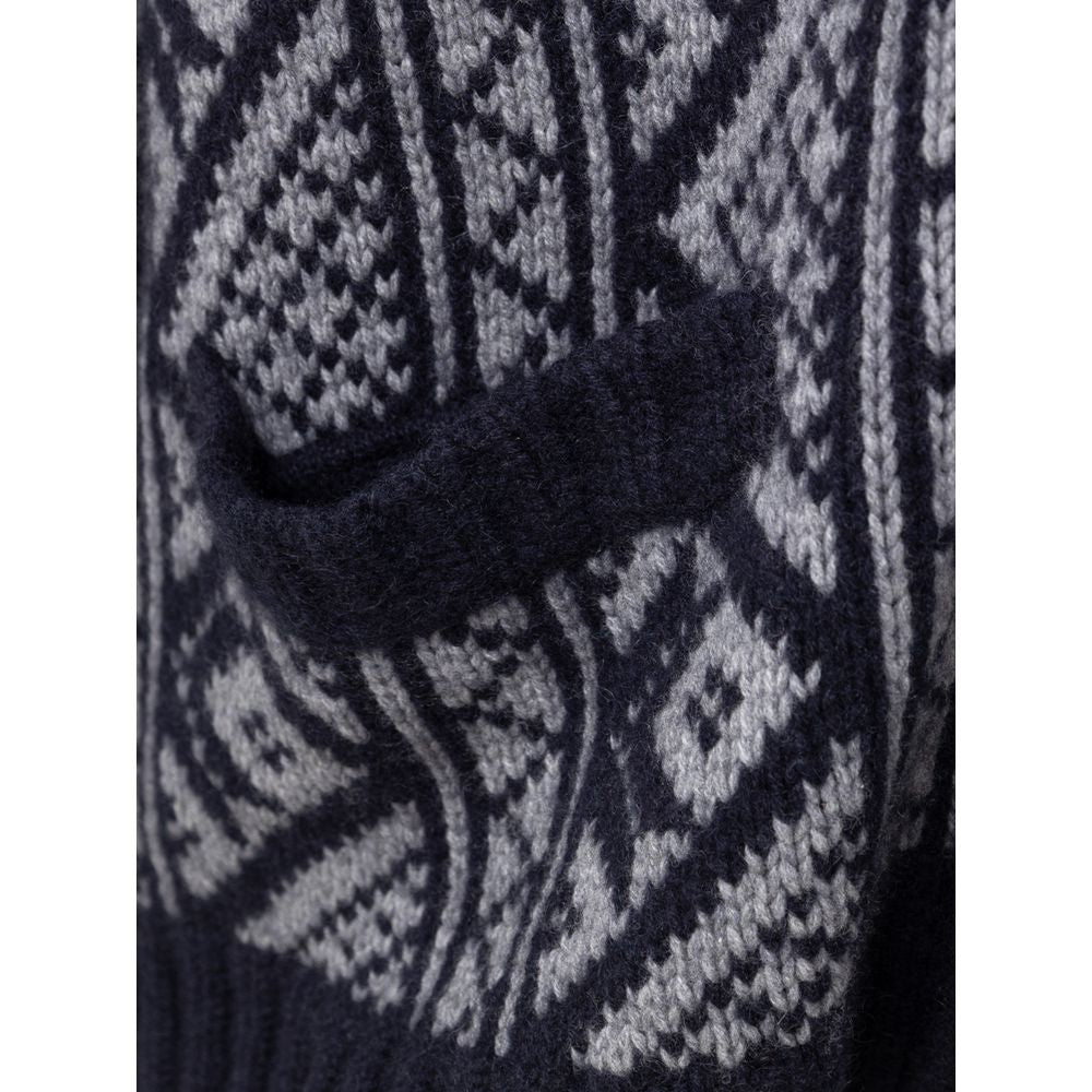 Cruciani Bicolor Cashmere Cardigan | Regal Royce