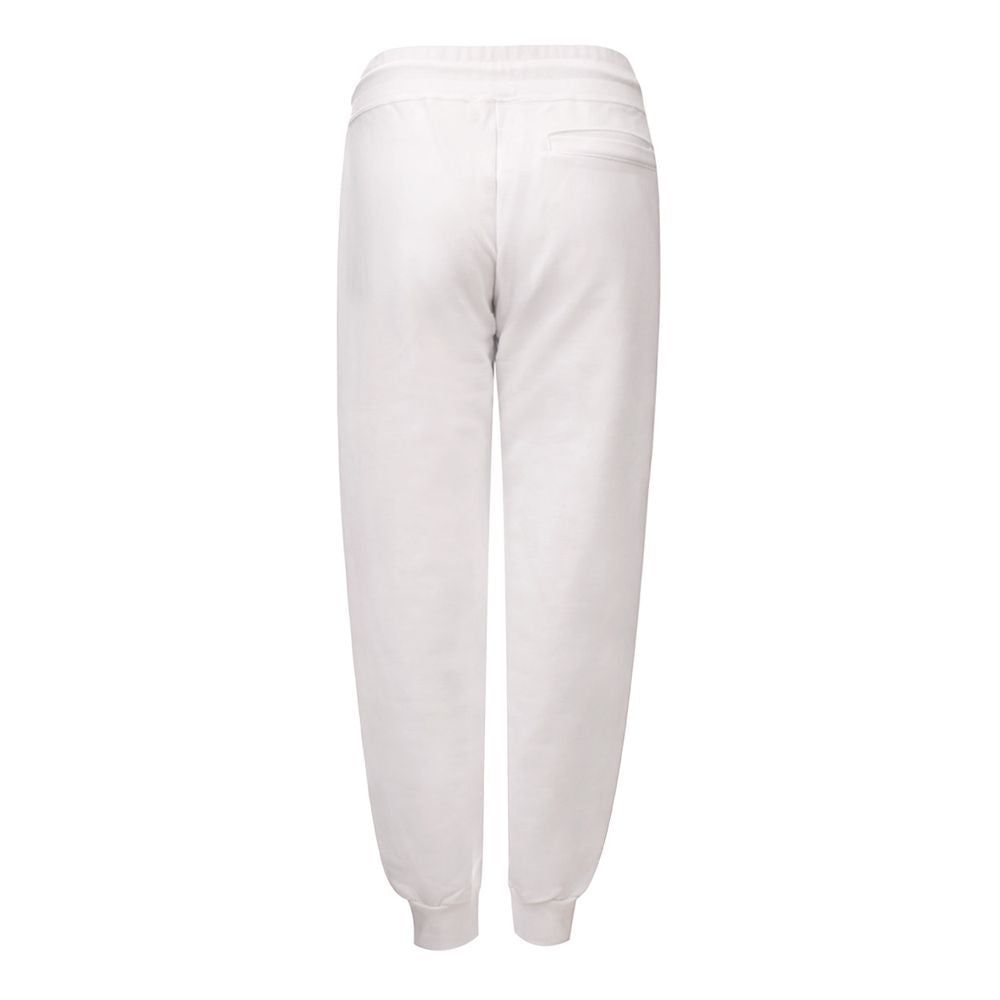 GCDS White Cotton Joggers (Workout Pants) | Regal Royce