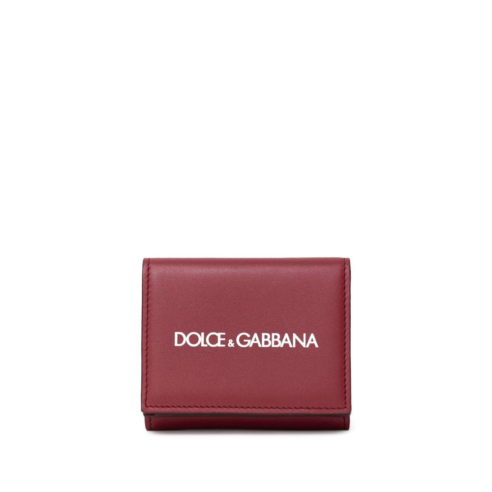 Dolce & Gabbana Red Calfskin Wallet | Regal Royce