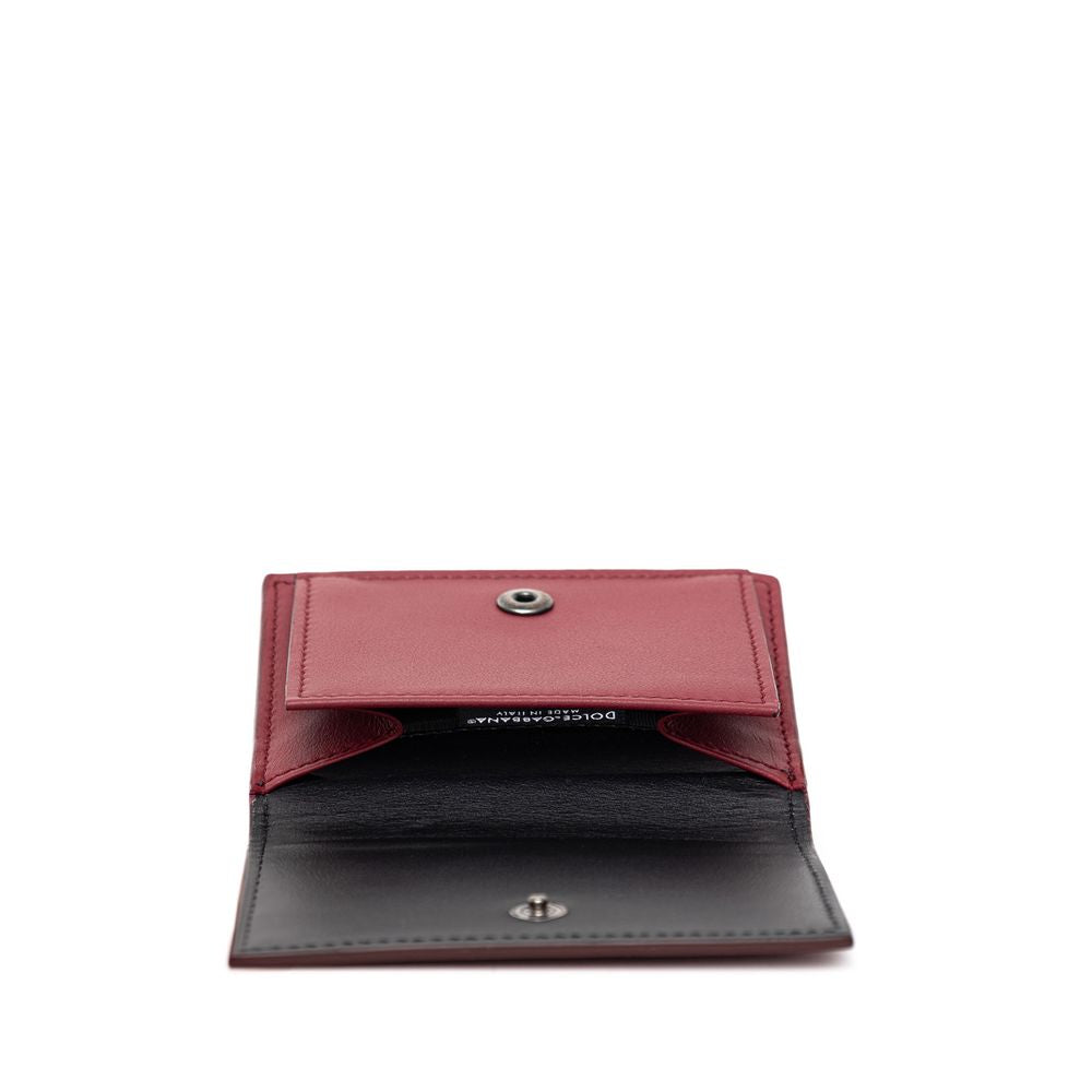 Dolce & Gabbana Red Calfskin Wallet | Regal Royce