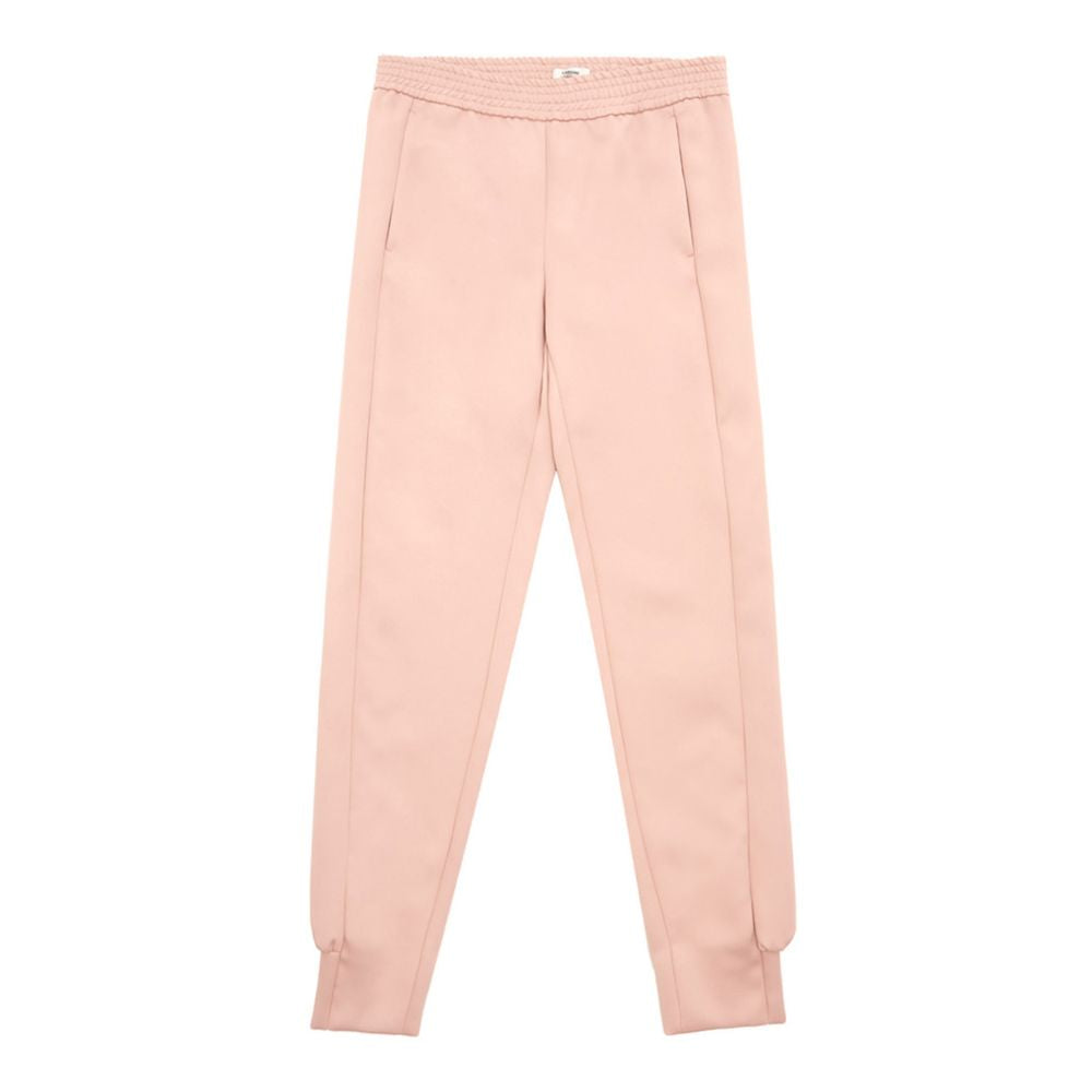 Lardini Pink Polyester Casual Pants | Regal Royce