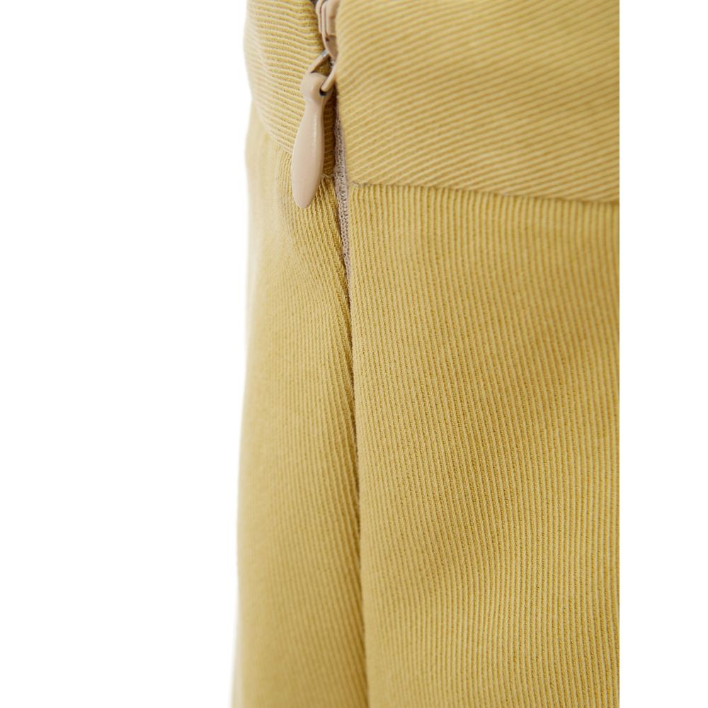 Lardini Gold Cotton Casual Pants | Regal Royce