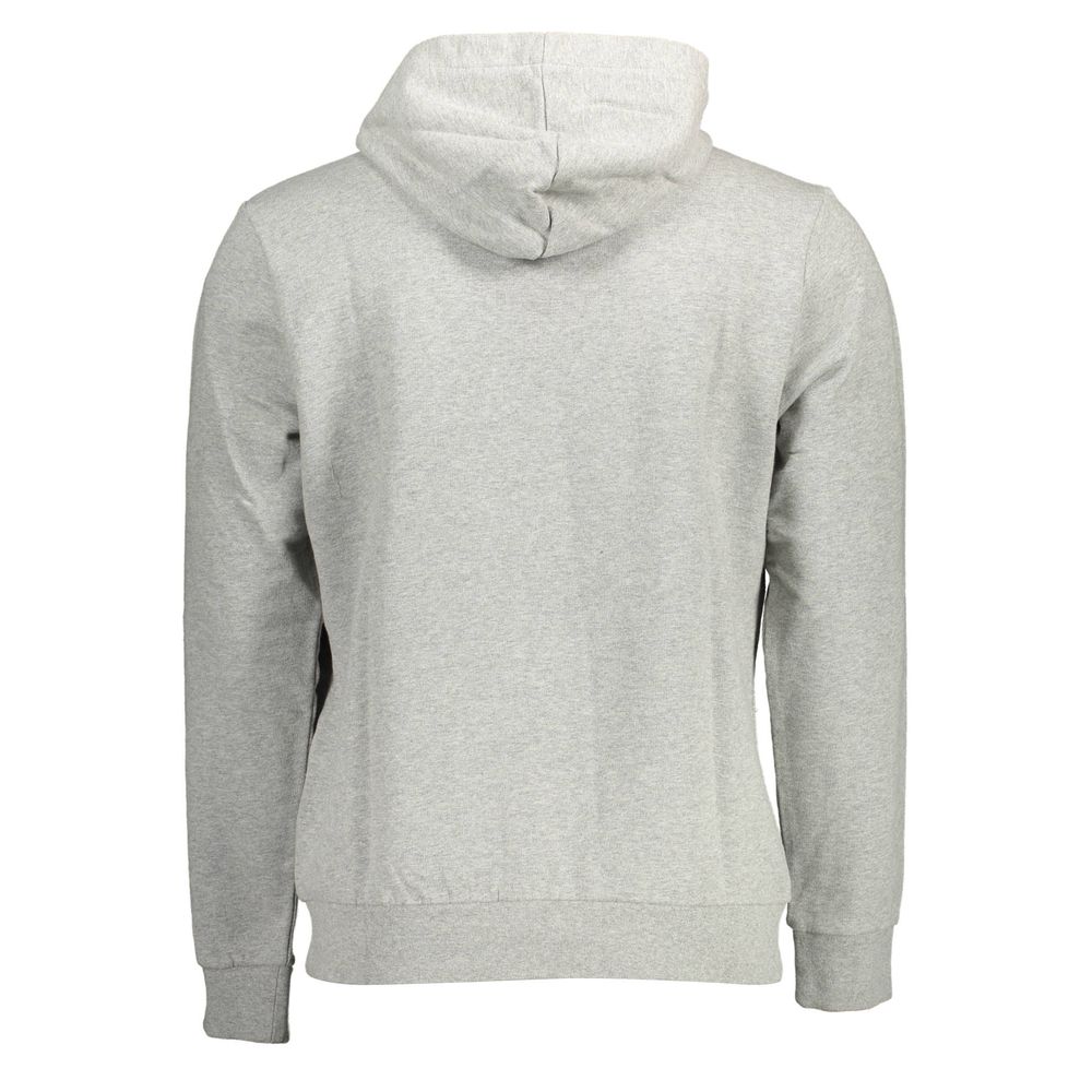 Napapijri Grigio Cotton Men Sweatshirt | Regal Royce
