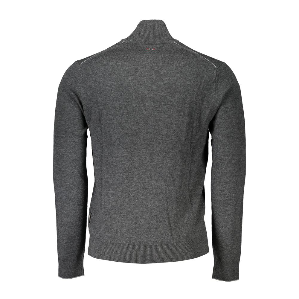 Napapijri Grigio Tessuto Men Sweater | Regal Royce