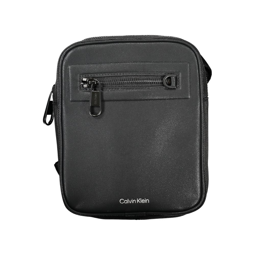 Calvin Klein Black Polyester Men's Shoulder Bag | Regal Royce