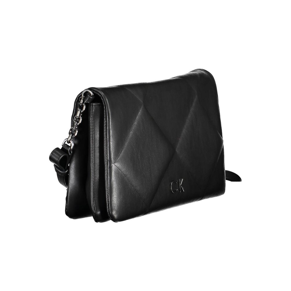 Calvin Klein Black Polyester Women Shoulder Bag | Regal Royce