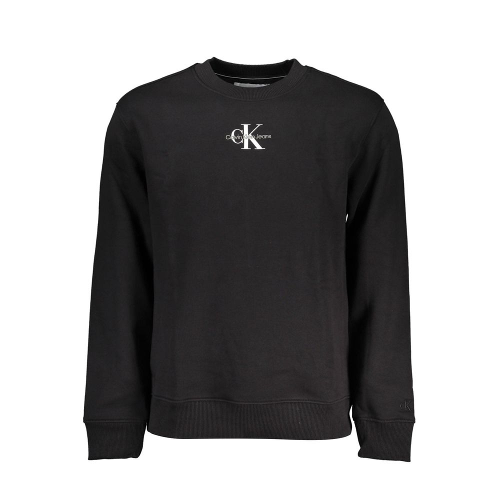 Calvin Klein Black Cotton Men's Sweatshirt | Regal Royce