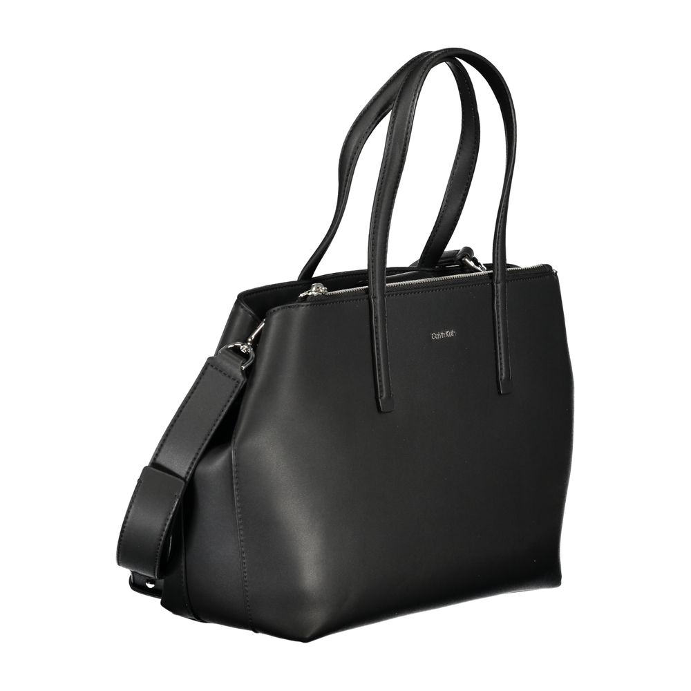 Calvin Klein Black Polyester Women Handbag | Regal Royce