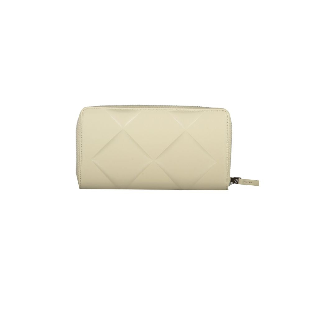 Calvin Klein Beige Polyester Women Wallet | Regal Royce