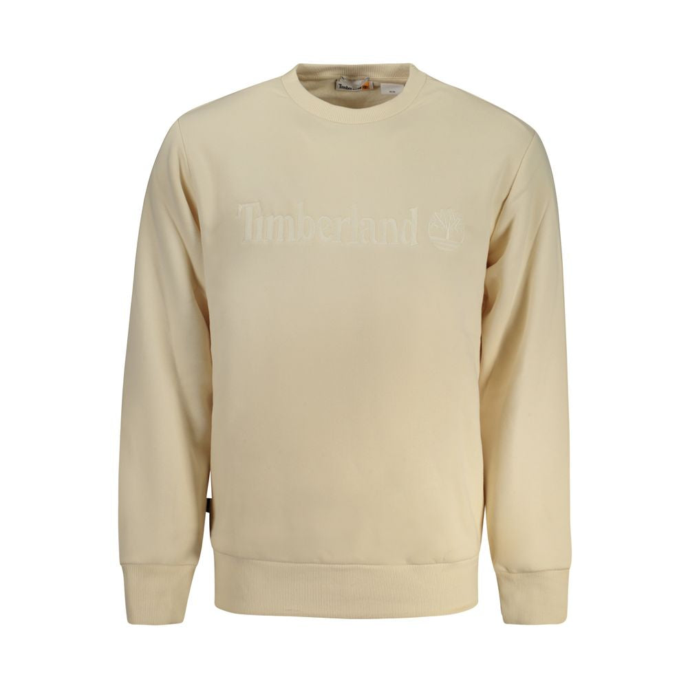 Timberland Beige Cotton Men's Sweatshirt | Regal Royce