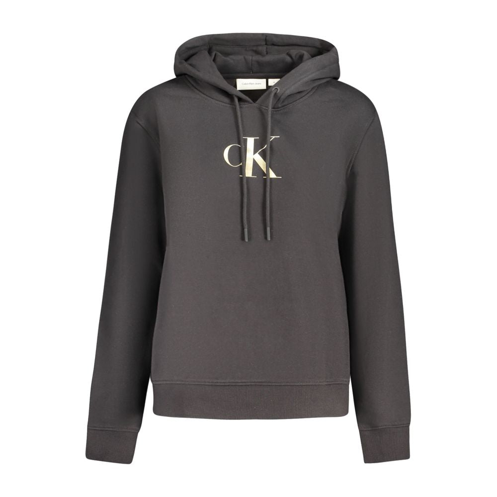 Calvin Klein Nero Cotton Women Sweatshirt | Regal Royce