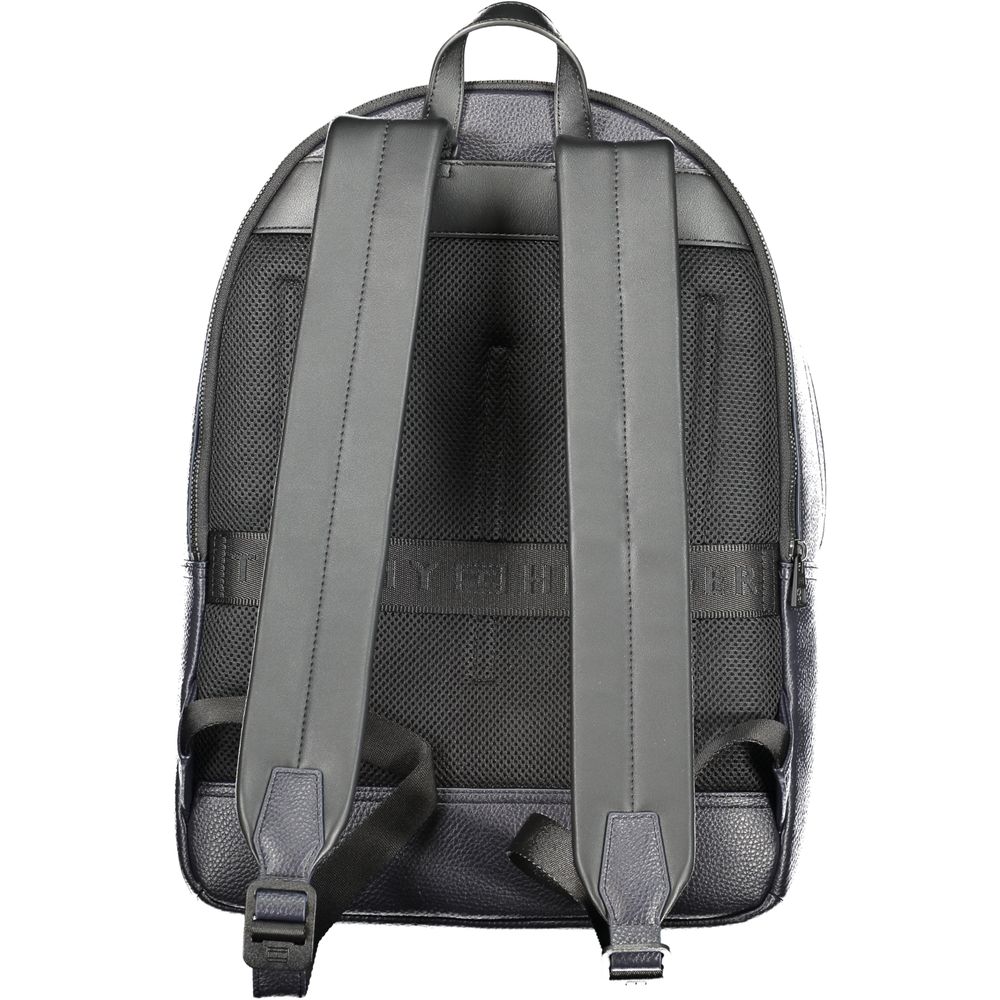 Tommy Hilfiger Blue Polyurethane Men's Backpack | Regal Royce