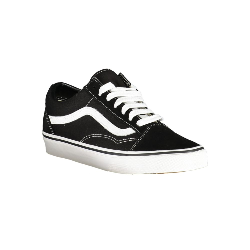 Vans Black Leather Women Sneaker | Regal Royce