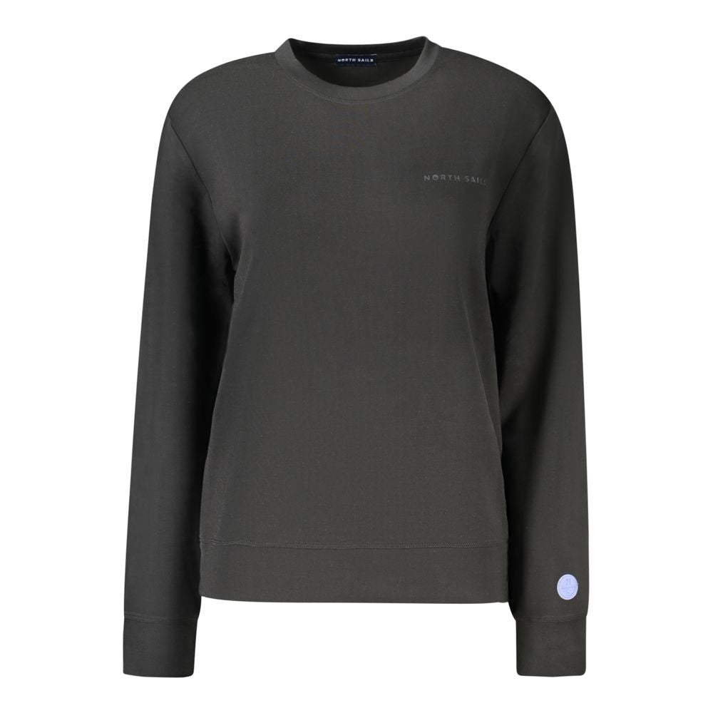 North Sails Black Modal Women Sweatshirt | Regal Royce
