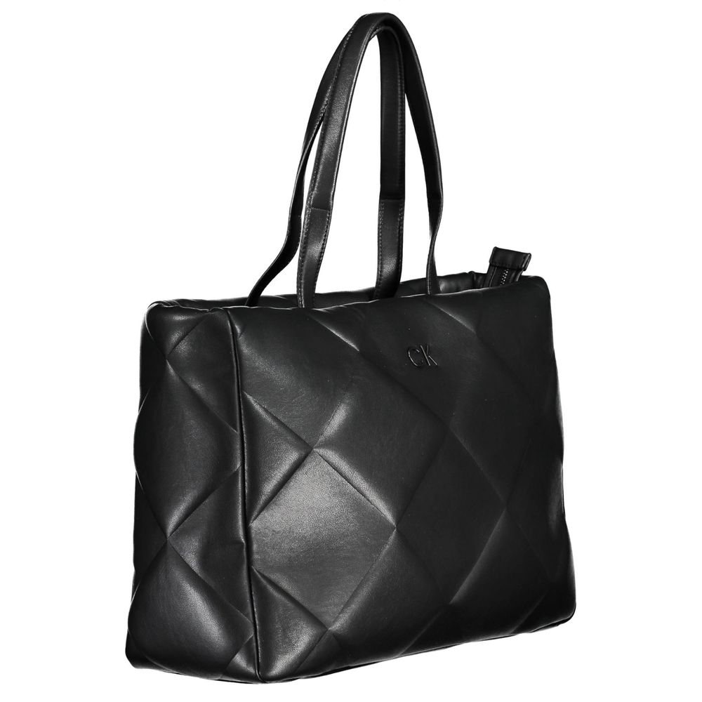 Calvin Klein Black Polyester Women Handbag | Regal Royce