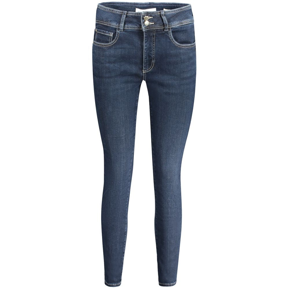 Guess Jeans Blue Cotton Women Skinny Jean | Regal Royce