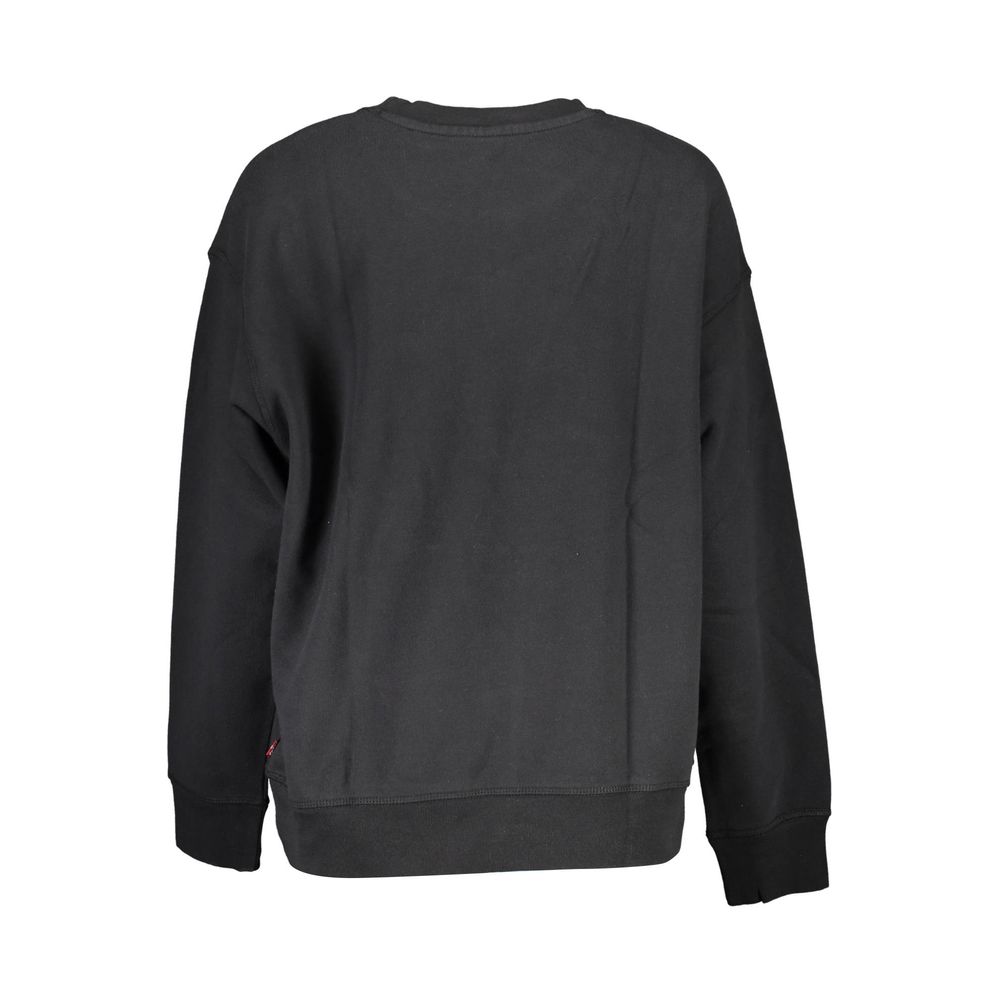 Levi's Black Cotton Women Sweatshirt | Regal Royce