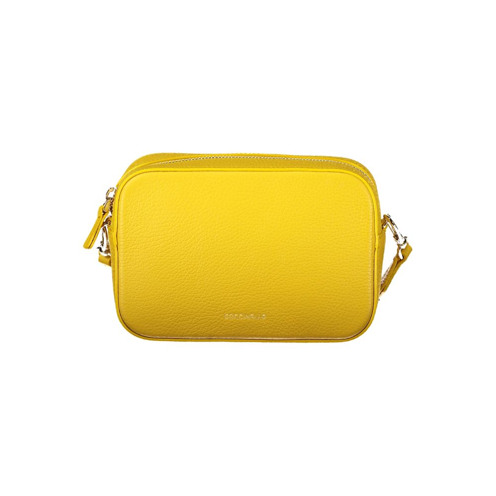 Coccinelle Giallo Leather Women Handbag | Regal Royce
