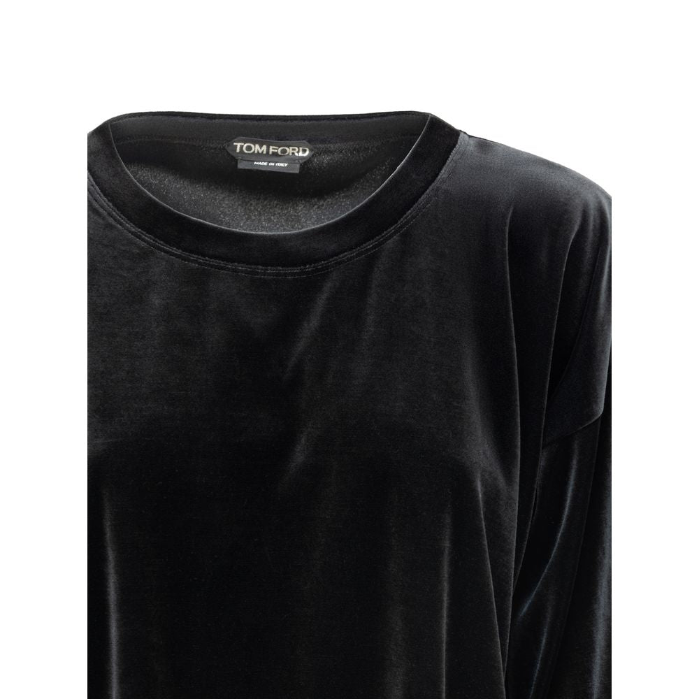 Tom Ford Black Synthetic Sweatshirt | Regal Royce