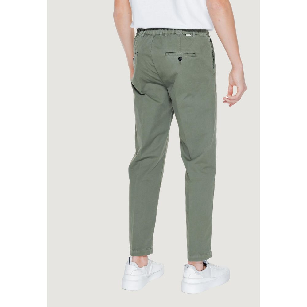 Liu Jo Green Cotton Casual Pants | Regal Royce