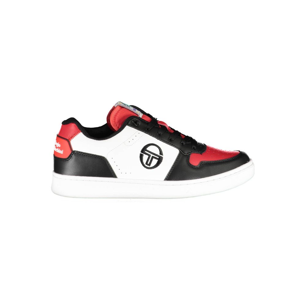 Sergio Tacchini Black Polyurethane Men's Sneaker | Regal Royce