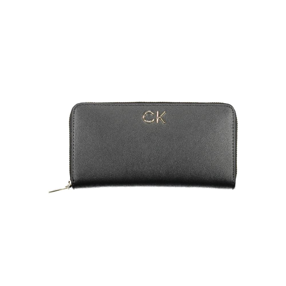 Calvin Klein Black Polyethylene Women Wallet | Regal Royce