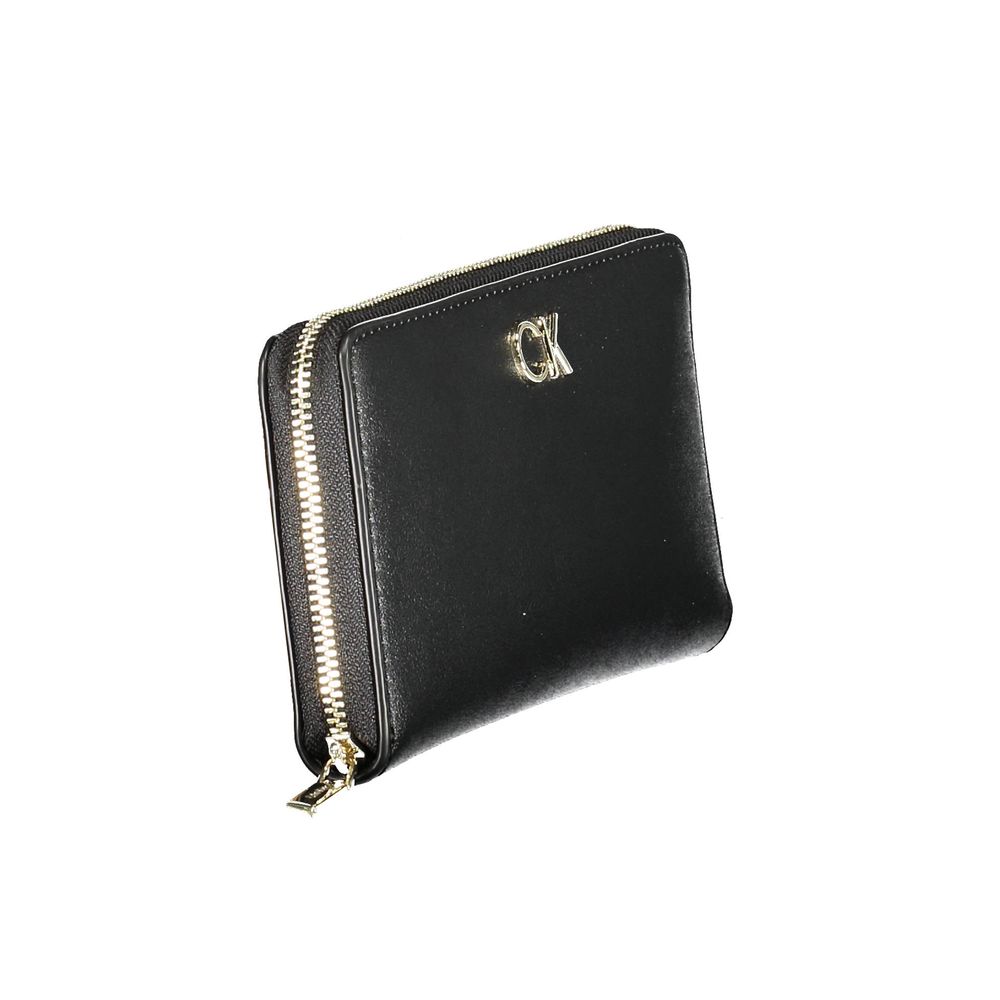 Calvin Klein Black Polyethylene Women Wallet | Regal Royce