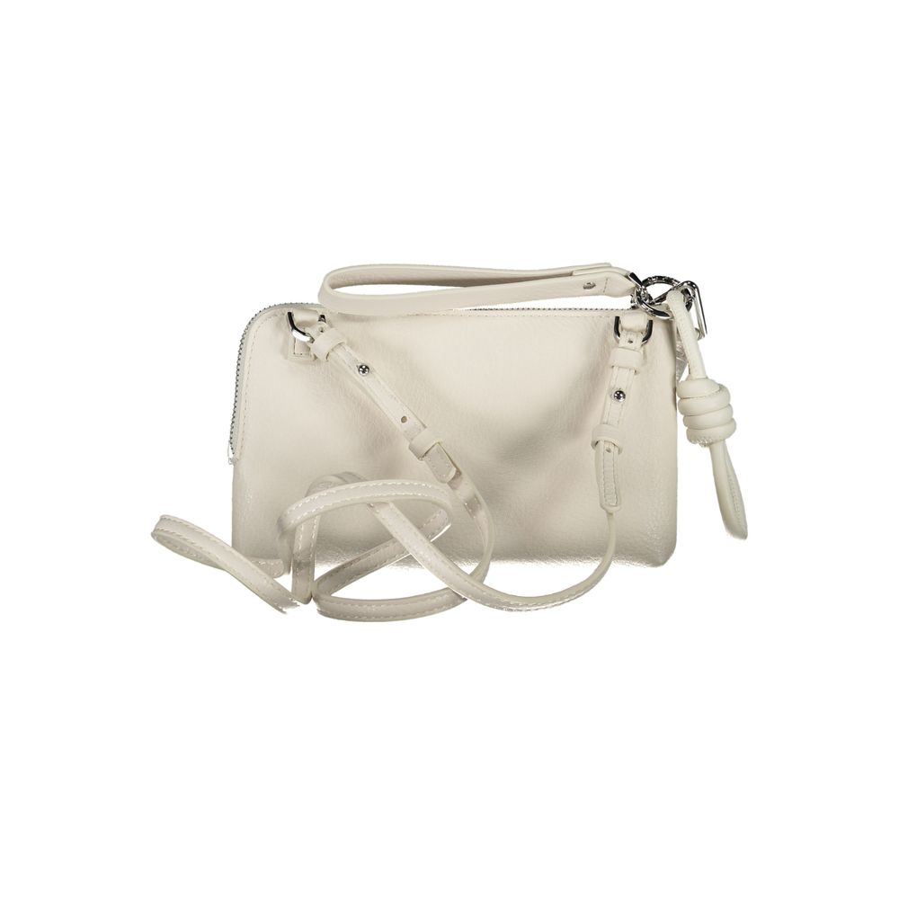 Desigual Bianco Polyurethane Women Handbag | Regal Royce