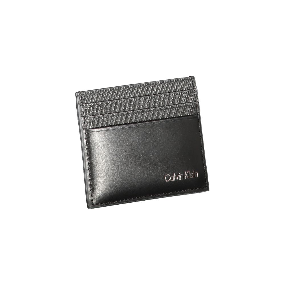 Calvin Klein Black Leather Men Wallet | Regal Royce