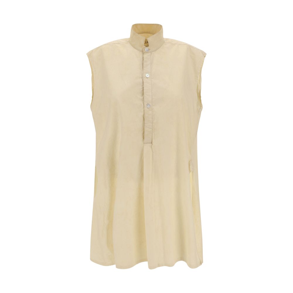 Quira Cream Cotton Shirt | Regal Royce