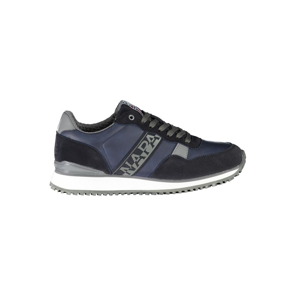 Napapijri Blue Polyester Sneaker | Regal Royce