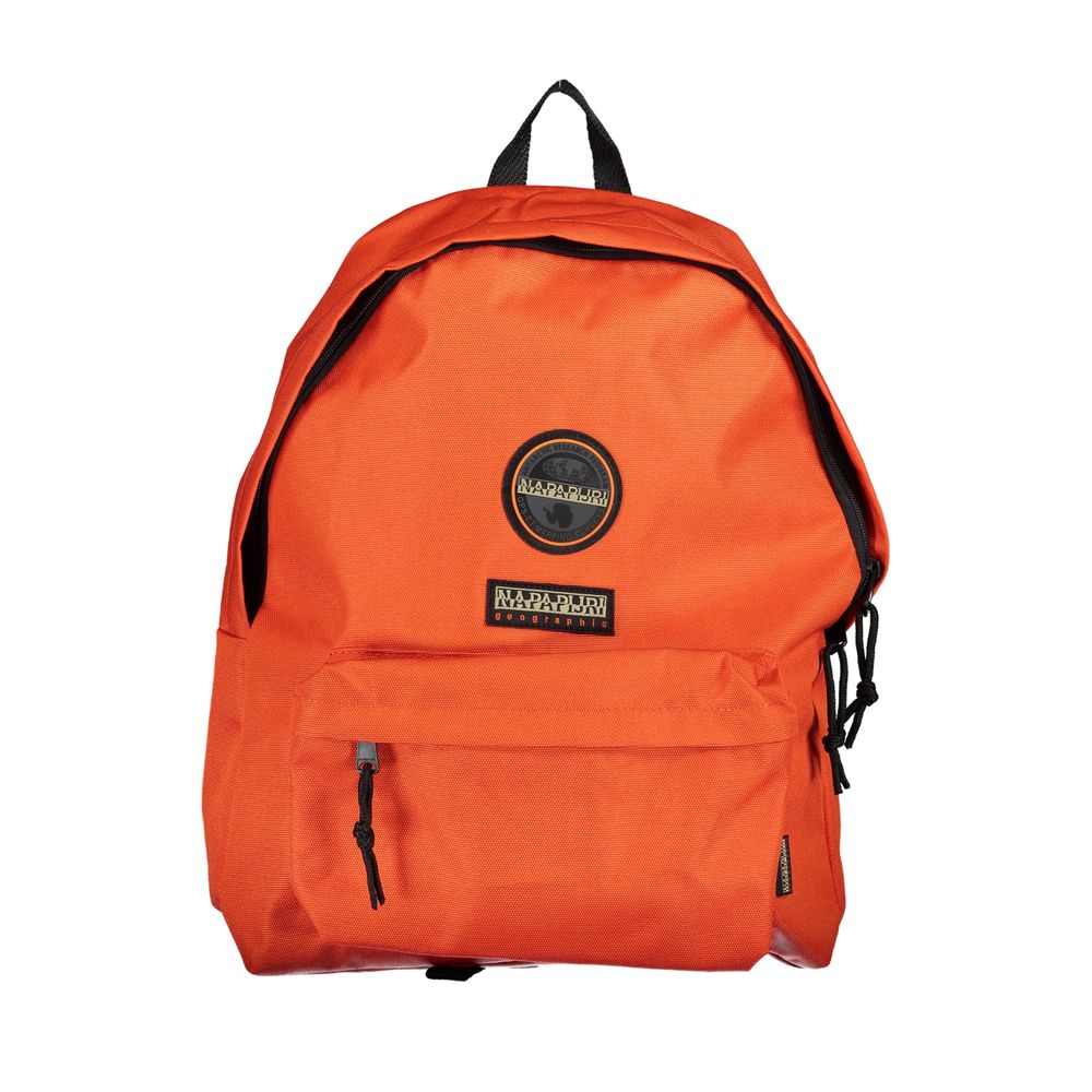 Napapijri Arancione Recycled Polyester Men Backpack | Regal Royce