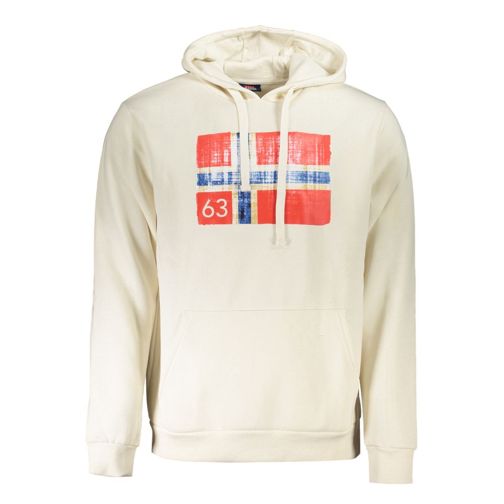 Norway 1963 White Cotton Men's Sweatshirt | Regal Royce