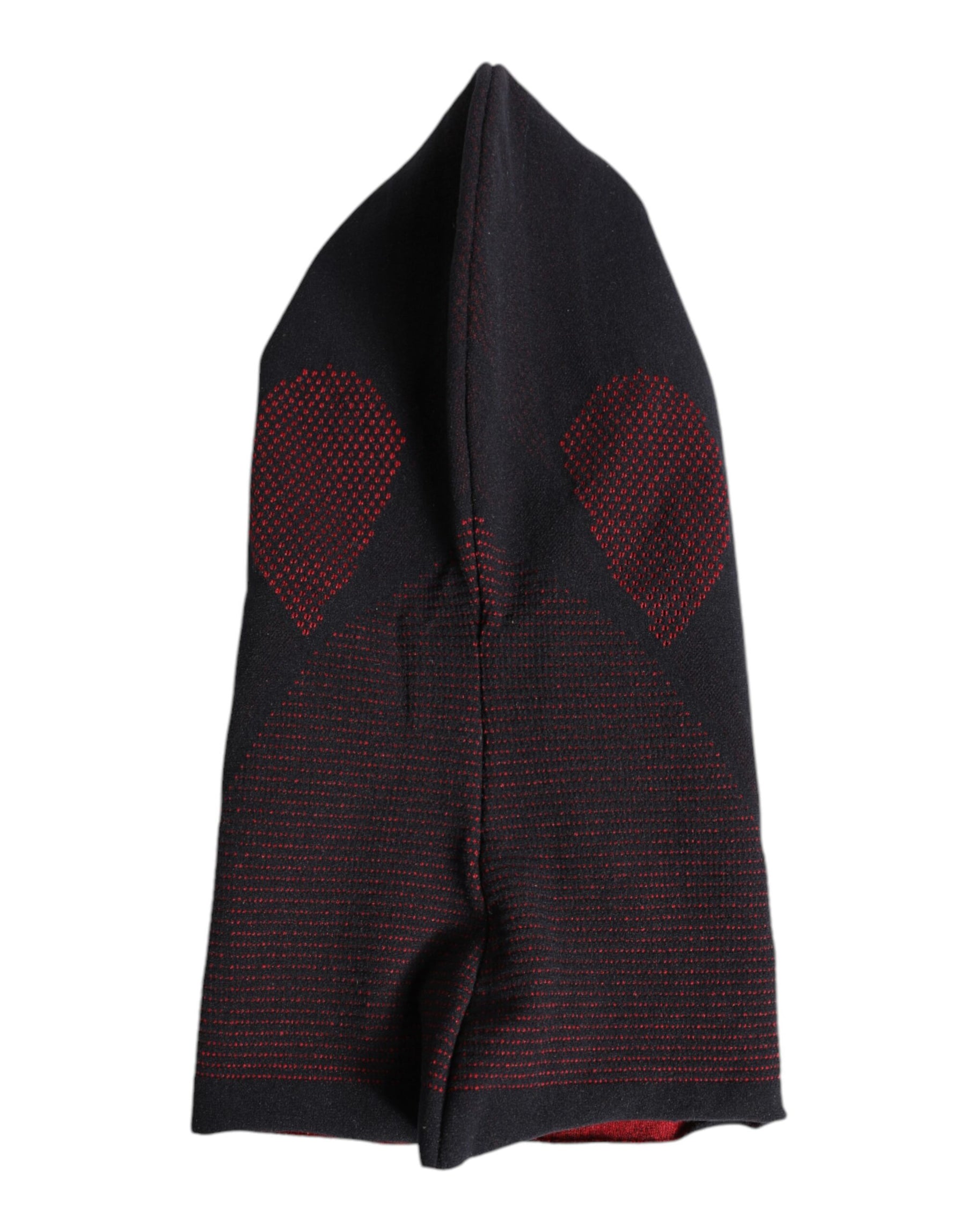 Dolce & Gabbana Black Cotton Knitted Ski Mask Balaclava Hat | Regal Royce