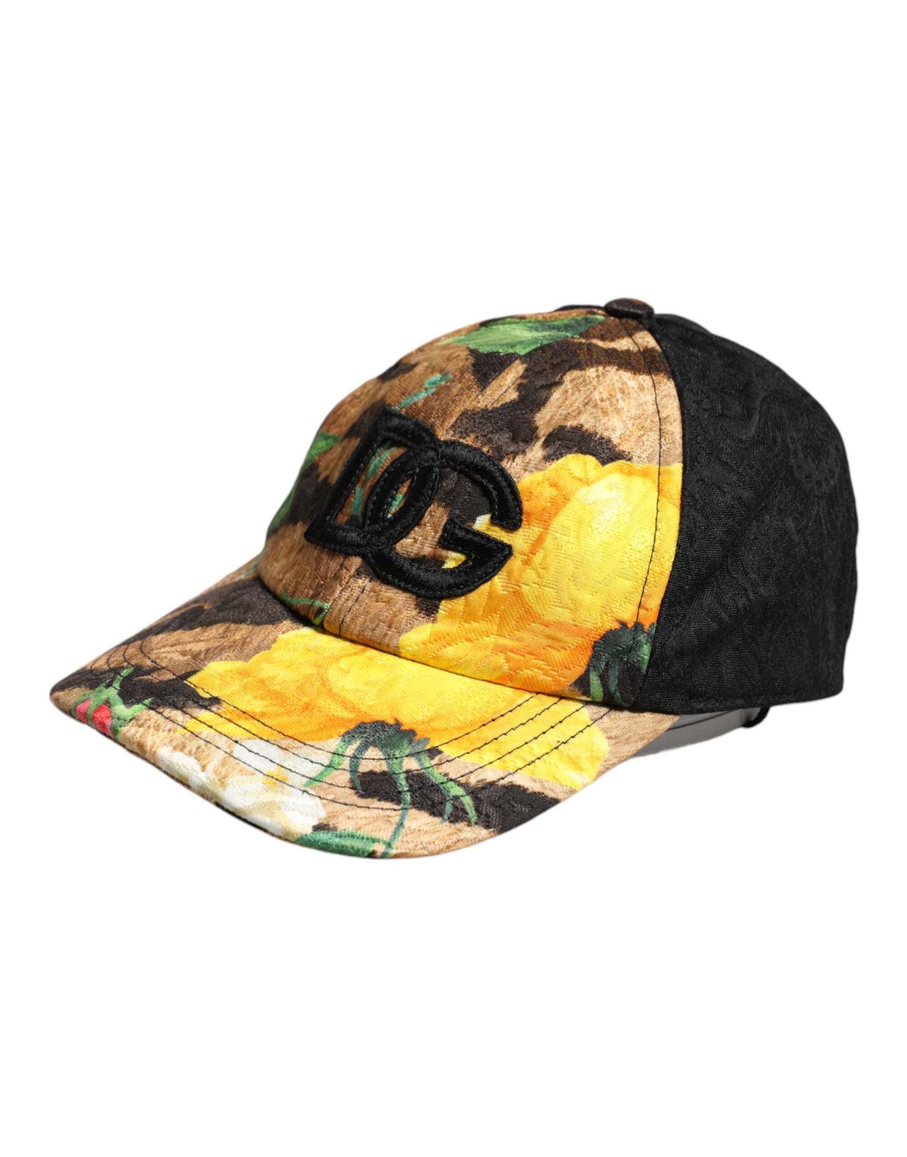 Dolce & Gabbana Multicolor DG Logo Patch 6 Panels Baseball Cap | Regal Royce