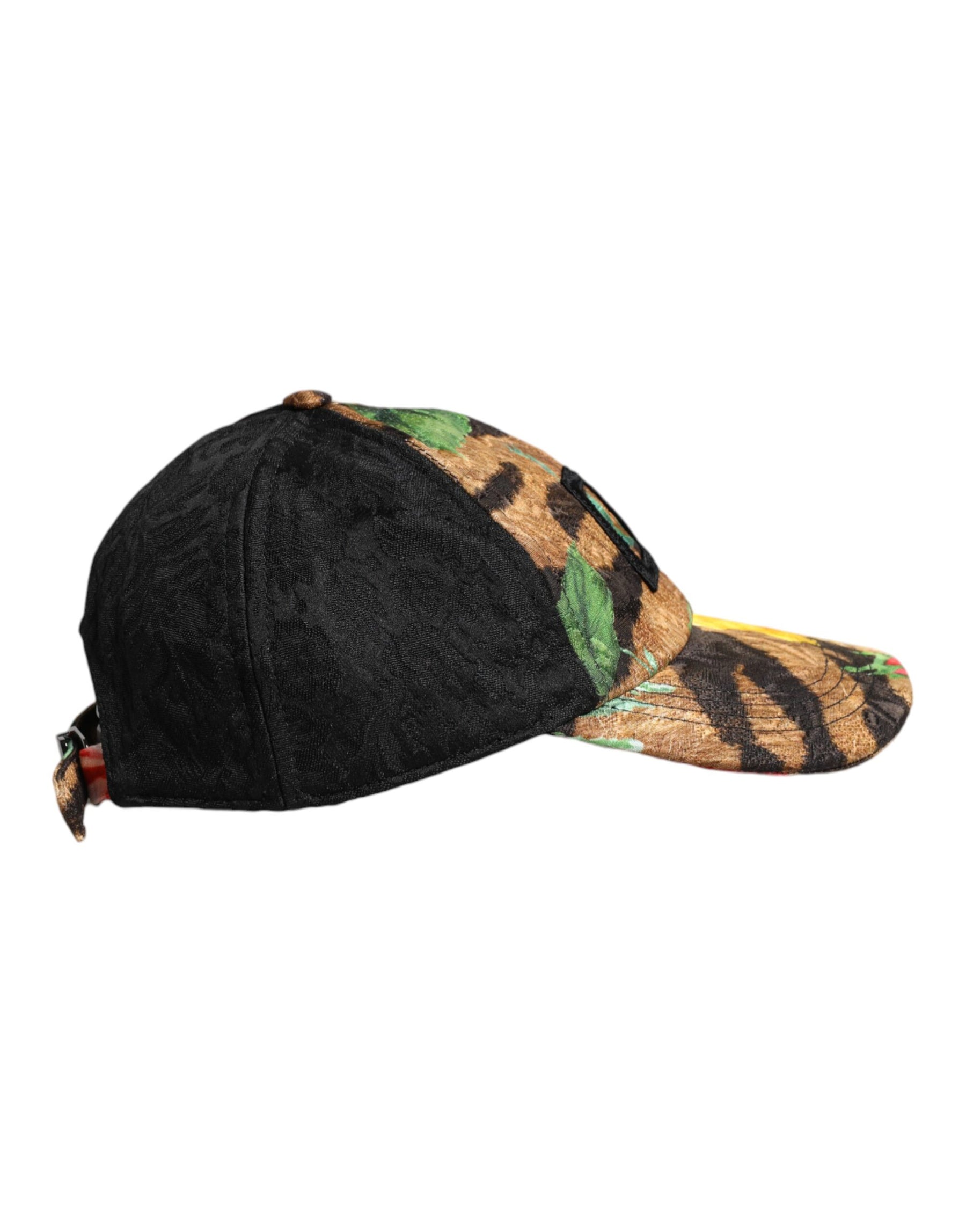 Dolce & Gabbana Multicolor DG Logo Patch 6 Panels Baseball Cap | Regal Royce