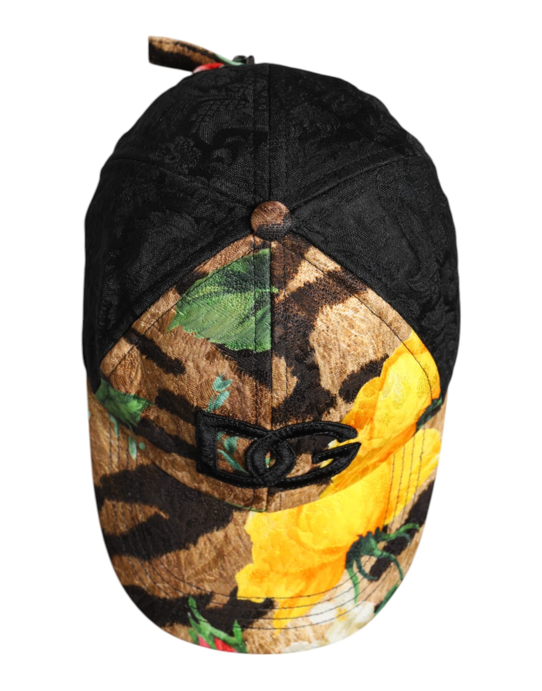 Dolce & Gabbana Multicolor DG Logo Patch 6 Panels Baseball Cap | Regal Royce